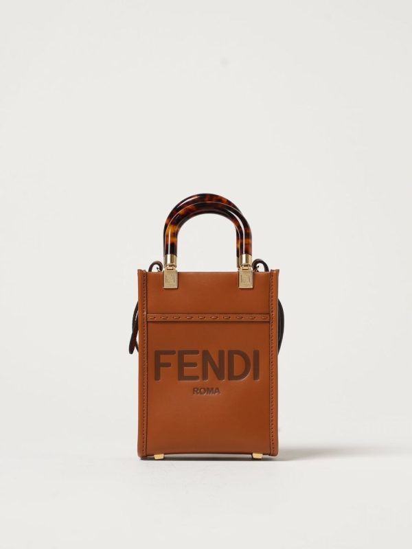 b675781b9010351 gi 1 Fendi Hand Bag Brown