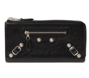 ba 16 002 1 Celine Leather Shoulder Bag Black