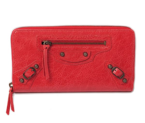 ba 16 003 1 Balenciaga Continental Wallet Red