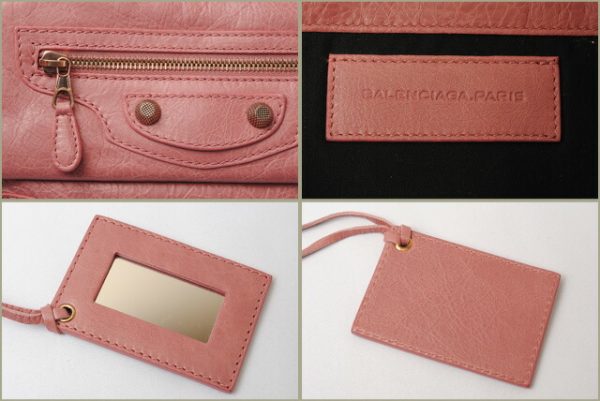 ba 17 002 5 Balenciaga Giant Envelope Clutch Bag Pink