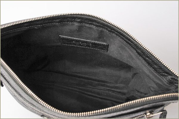 ba 18 003 6 Balenciaga Clip M Size Clutch Bag Black