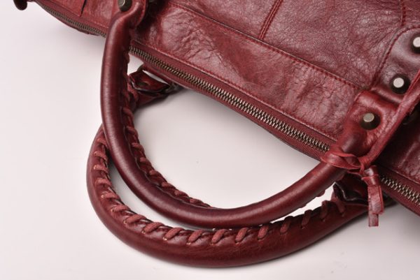 ba 19 013 9 Balenciaga The Work Editors Bag Red