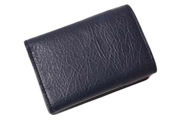 ba 19 024 3 Balenciaga Folding Wallet Blue