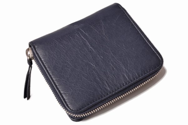 ba 19 025 3 Balenciaga Folding Wallet Blue