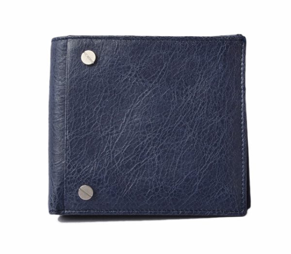 ba 19 027 1 Balenciaga BillfWallet Pass Case Blue