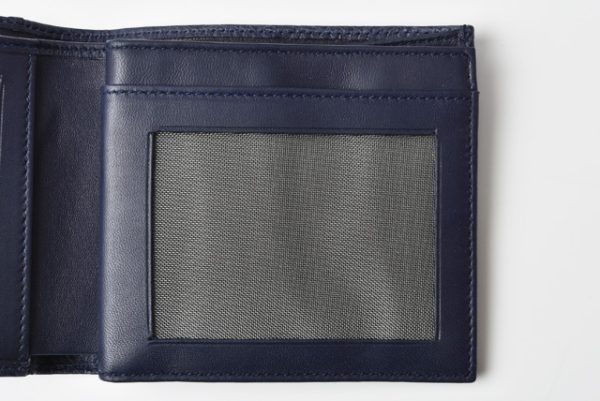 ba 19 027 10 Balenciaga BillfWallet Pass Case Blue