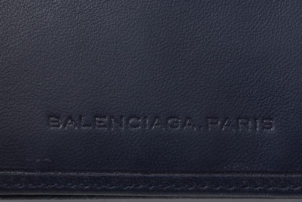 ba 19 027 8 Balenciaga BillfWallet Pass Case Blue