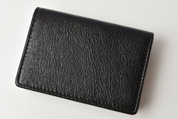 ba 20 014 3 Balenciaga Card Holder Coin Case Black