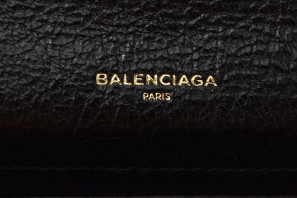 ba 20 014 8 Balenciaga Card Holder Coin Case Black