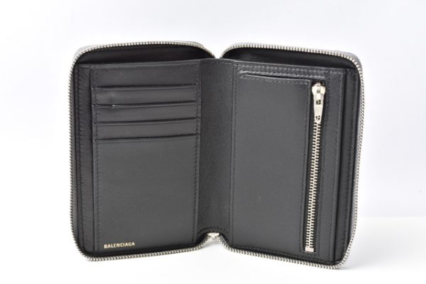 ba 201011 03 6 Balenciaga Wallet Black