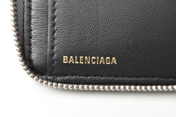 ba 201011 03 7 Balenciaga Wallet Black