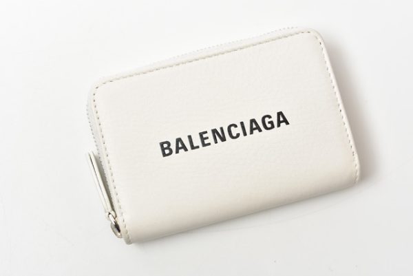 ba 201011 24 2 Balenciaga Mini Wallet Everyday Card Coin White