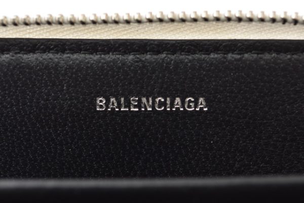 ba 201011 24 7 Balenciaga Mini Wallet Everyday Card Coin White