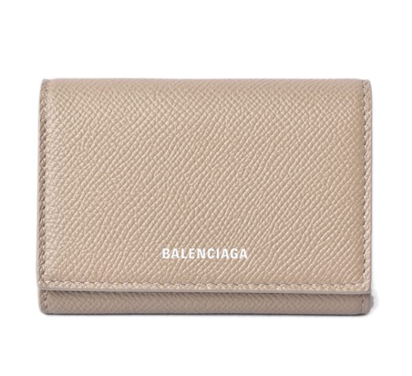 ba 201011 28 1 Balenciaga Mini Wallet Ville Accordion Card Holder Brown