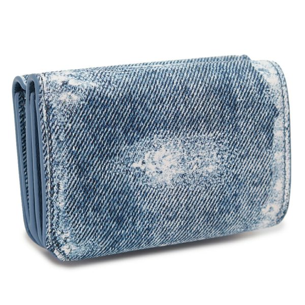 balenciaga593813 2 Balenciaga Wallet Denim Blue