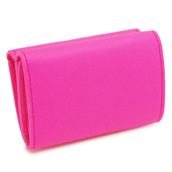 balenciagapapier 3 Balenciaga Paper Mini Wallet Pink