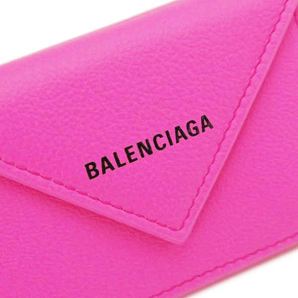 balenciagapapier 6 Balenciaga Paper Mini Wallet Pink