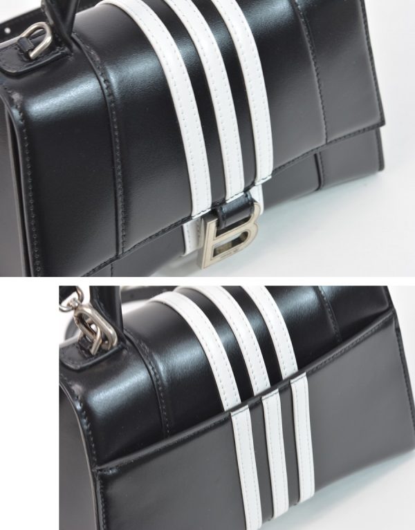 bb1407237d Balenciaga Bag Hourglass Small Handbag Adidas Collaboration