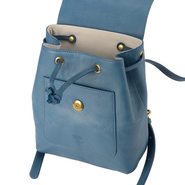 bba075pv0001bl057 4 IL BISONTE Mezzo Monte Rucksack Blue