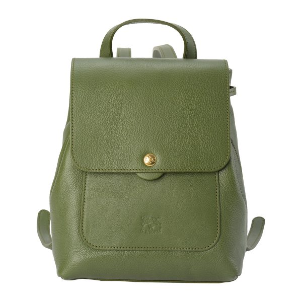 bba075pv0001gr373 1 IL BISONTE Mezzo Monte BBA075 Rucksack Green