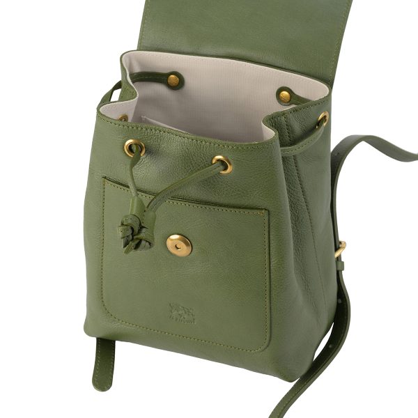 bba075pv0001gr373 4 IL BISONTE Mezzo Monte BBA075 Rucksack Green