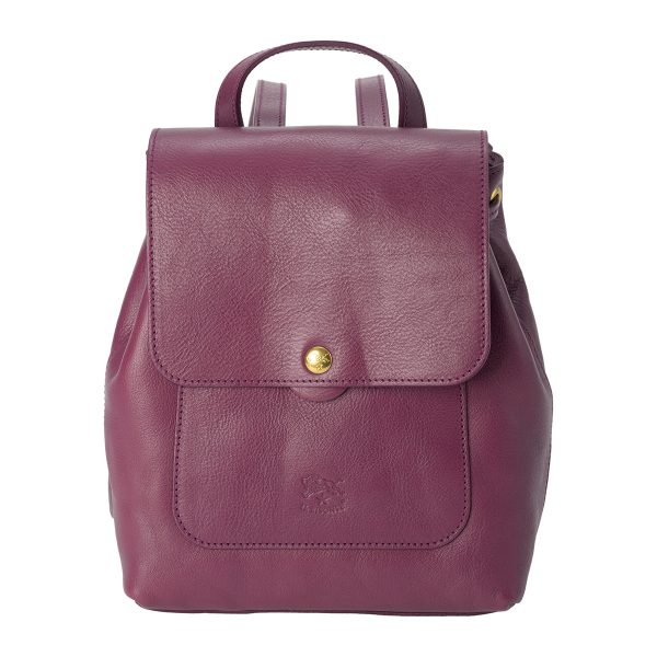 bba075pv0001pu380 1 IL BISONTE Mezzo Monte Rucksack Purple