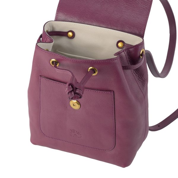 bba075pv0001pu380 4 IL BISONTE Mezzo Monte Rucksack Purple