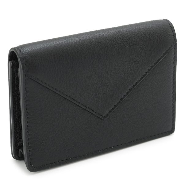 bccardcase 2 Balenciaga Papier Card Holder Black