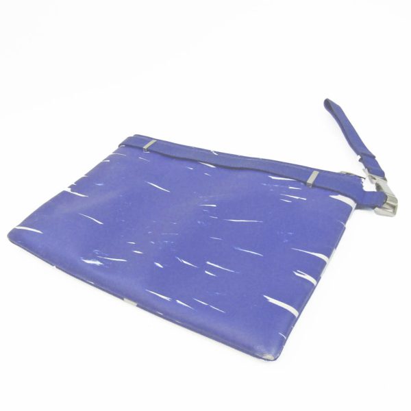 bf563839 2 Balenciaga Ilias Clip Clutch Bag Blue