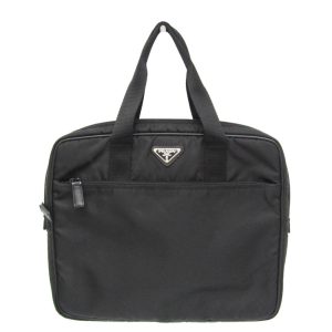 bf573724 1 Prada Nylon Tote Bag Black