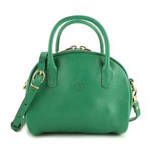 bha019pv0001gr792 1 IL BISONTE Shoulder Bag Quercia Green