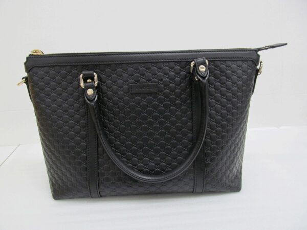 bhd205641370 1 Gucci Micro Guccisima Bag Black