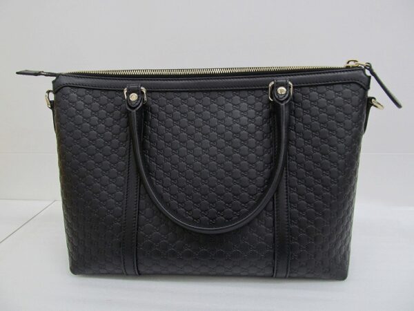 bhd205641370 2 Gucci Micro Guccisima Bag Black