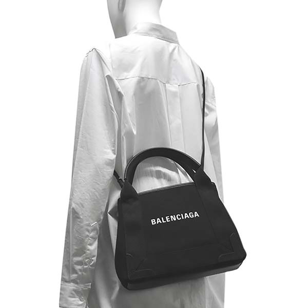 blc 390346hh3n1000 5 BALENCIAGA Tote 2WAY Crossbody Bag Pouch Black