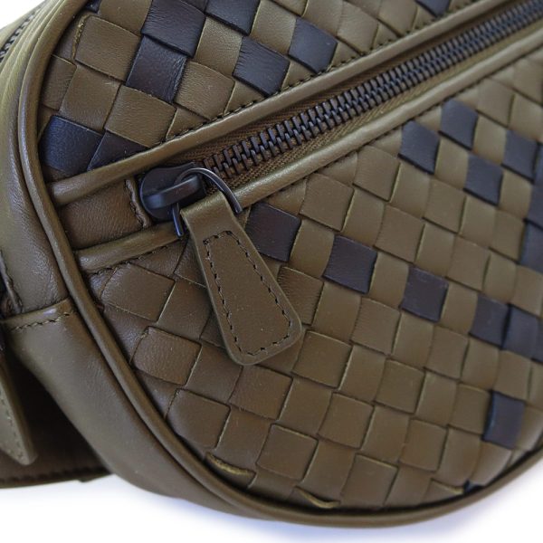 bobeltbag 5 Bottega Veneta Intrecciato Belt Bag Khaki