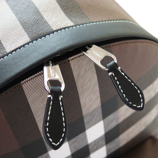 burberrybackpack 6 Burberry Plaid Backpack Brown