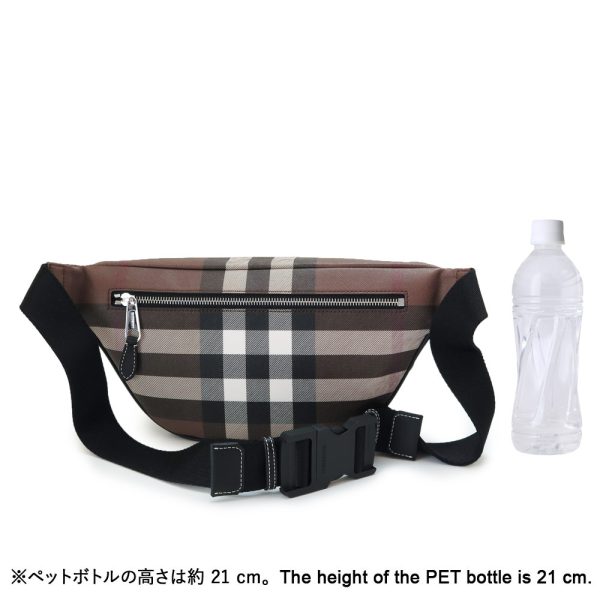 burberrybodybag 2 Burberry Plaid Waist Bag Brown