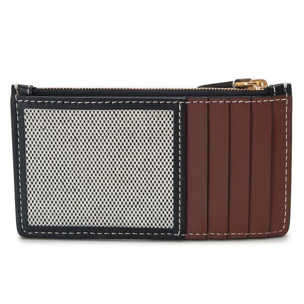 burberrycardcase 3 Burberry Card Case Horseferry Black Tan