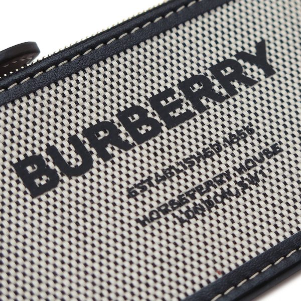 burberrycardcase 6 Burberry Card Case Horseferry Black Tan