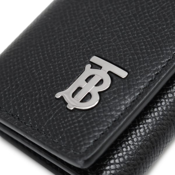 burberrykeycase 5 Burberry TB Key Case Black