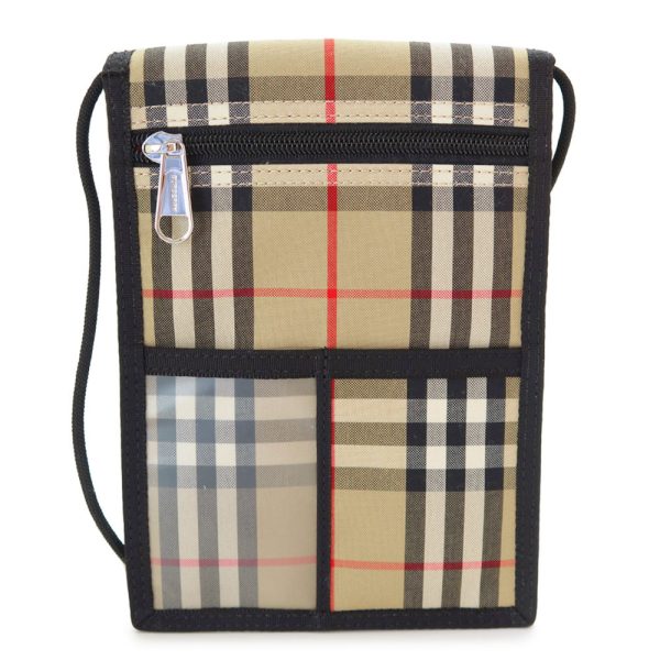 burberryminibag 2 Burberry Check Micro Bag Beige