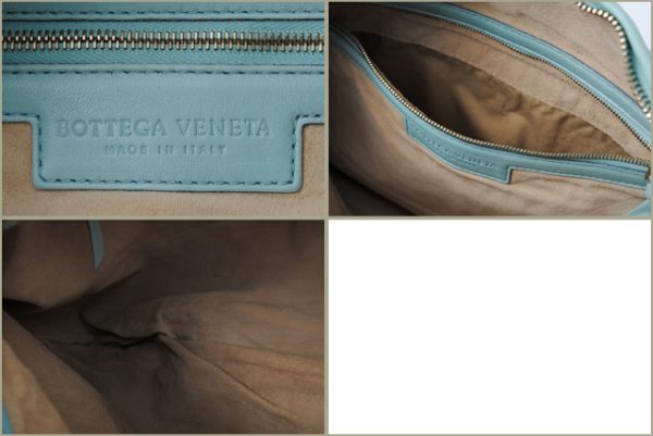 bv 116 15 3 Bottega Veneta Shoulder Bag Intrecciato Lake Blue