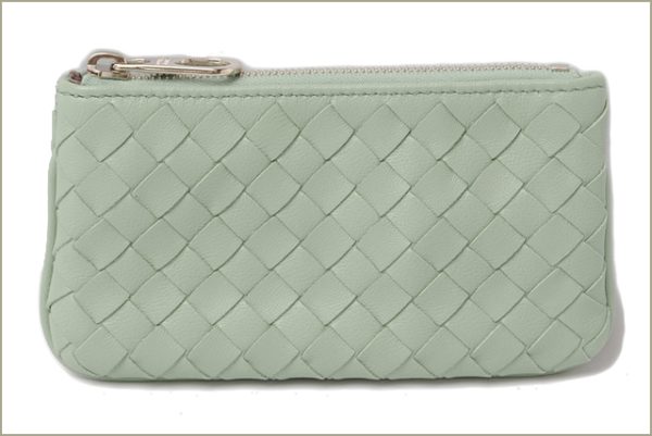 bv 118 15 4 Bottega Veneta Key Case Nappa Green