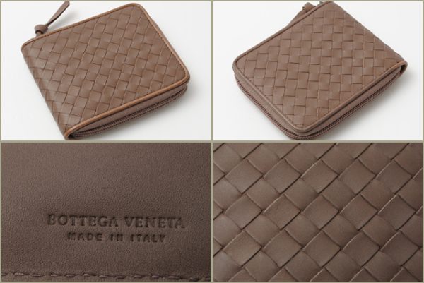 bv 13 355 2 Bottega Veneta Wallet Intrecciato Beige