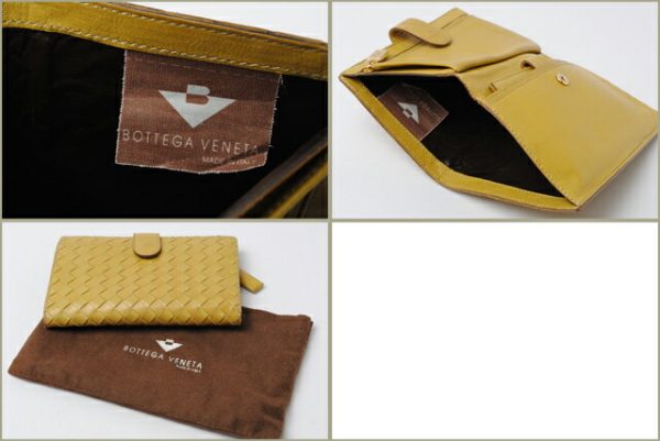 bv 142 15 5 Bottega Veneta Wallet Lambskin Mustard