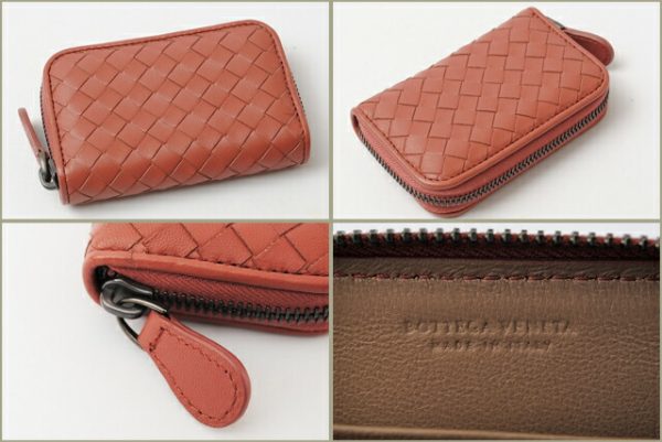 bv 16 009 2 Bottega Veneta Coin Case Nappa Brown