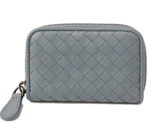 bv 16 013 1 Bottega Veneta Coin Case Nappa Blue