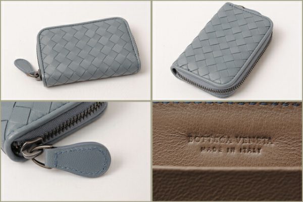 bv 16 013 2 Bottega Veneta Coin Case Nappa Blue