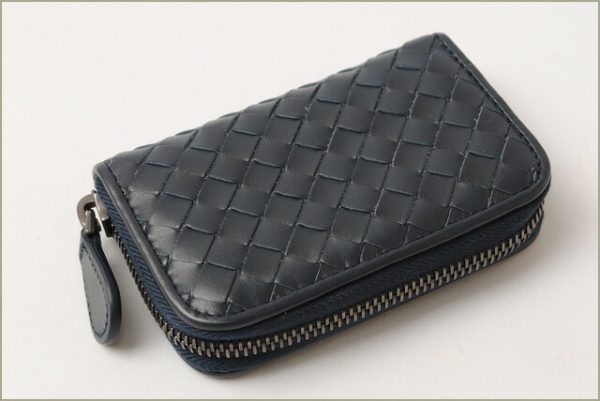 bv 16 053 3 Bottega Veneta Coin Case Calf Blue