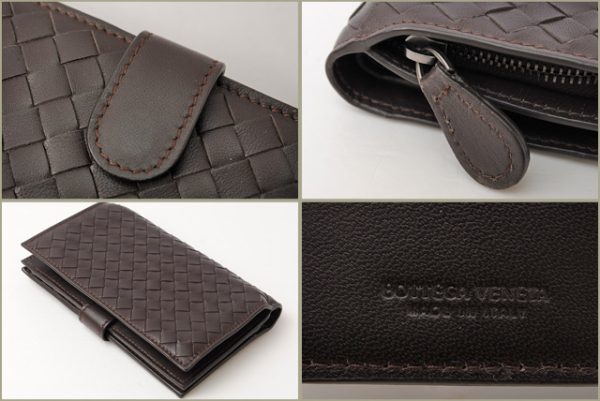 bv 16 054 3 Bottega Veneta Wallet Intrecciato Espresso